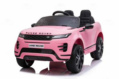 RANGE ROVER EVOQUE - Pink | 12V | Leather Seat | EVA Wheels | RC