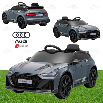 Audi RS 6 Avant GT - Grey | 12V | Parental Remote