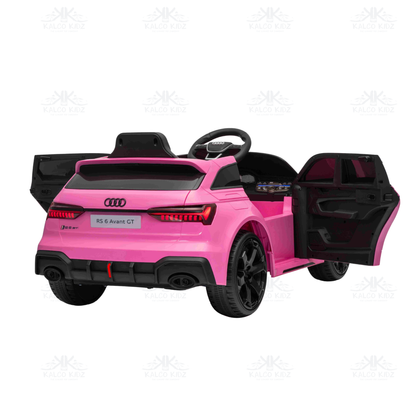 Audi RS 6 Avant GT - Pink | 12V | Parental Remote