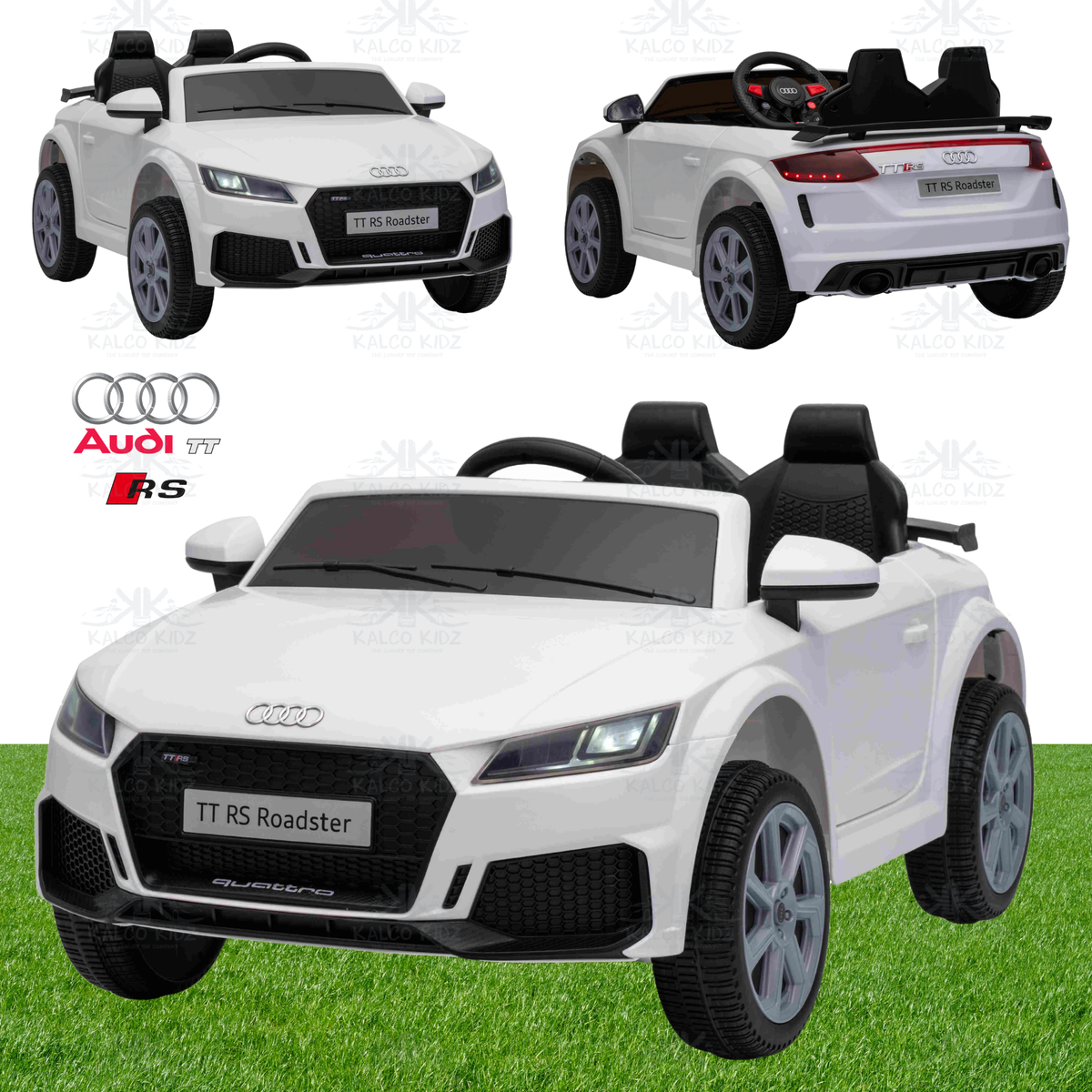 Audi TT RS Roadster - White | 12V | RC