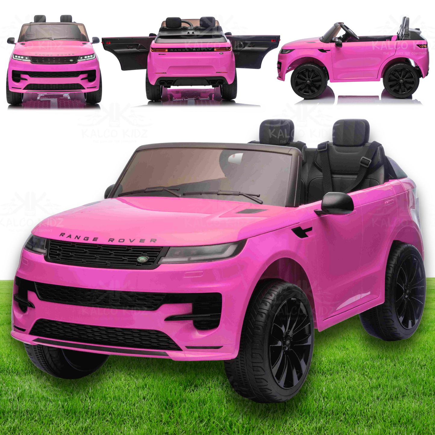 RANGE ROVER SPORT - Pink | 24V | 2 Seater | Leather Seat | EVA Wheels | RC