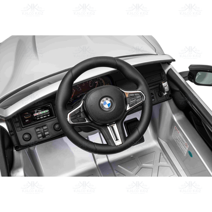 BMW M5 DRIFT - Silver Grey | 24V | Leather Seat | EVA Wheel | High Power | RC (Copy)
