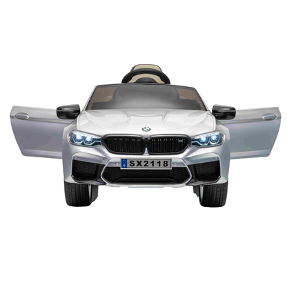 BMW M5 DRIFT - Silver Grey | 24V | Leather Seat | EVA Wheel | High Power | RC (Copy)