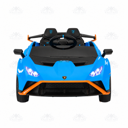 Lamborghini Huracan STO DRIFT - Blue | 24V | High Power | Leather Seat | EVA Wheels