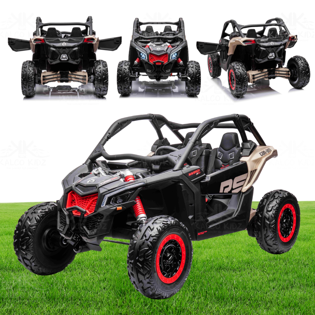 CanAm MAVERICK UTV - RS VERSION | 48V | 2 Seater | Leather Seat | EVA Wheel | RC