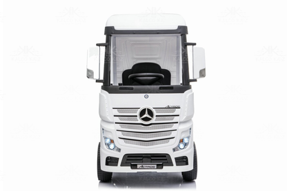 MERCEDES ACTROS TRUCK -  White | 24V | MP4 | Leather Seat | EVA Wheels | RC