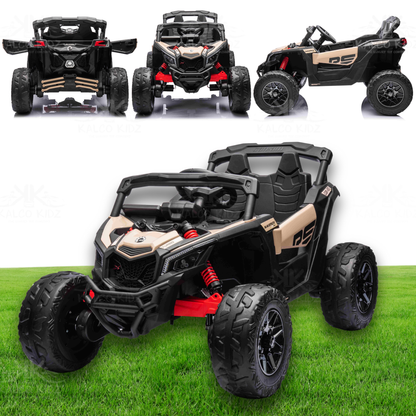 CanAm UTV MINI - Khaki | 24V | Leather Seat | EVA Wheels | High Power | RC