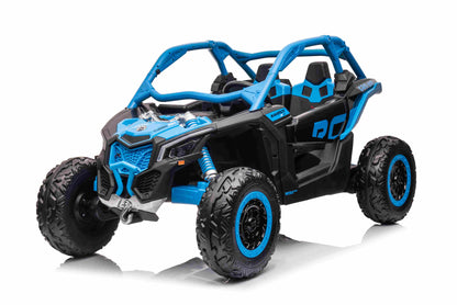 CanAm MAVERICK UTV - BLUE| 48V | 4WD | 2 Seater | Leather Seat | EVA Wheel | RC