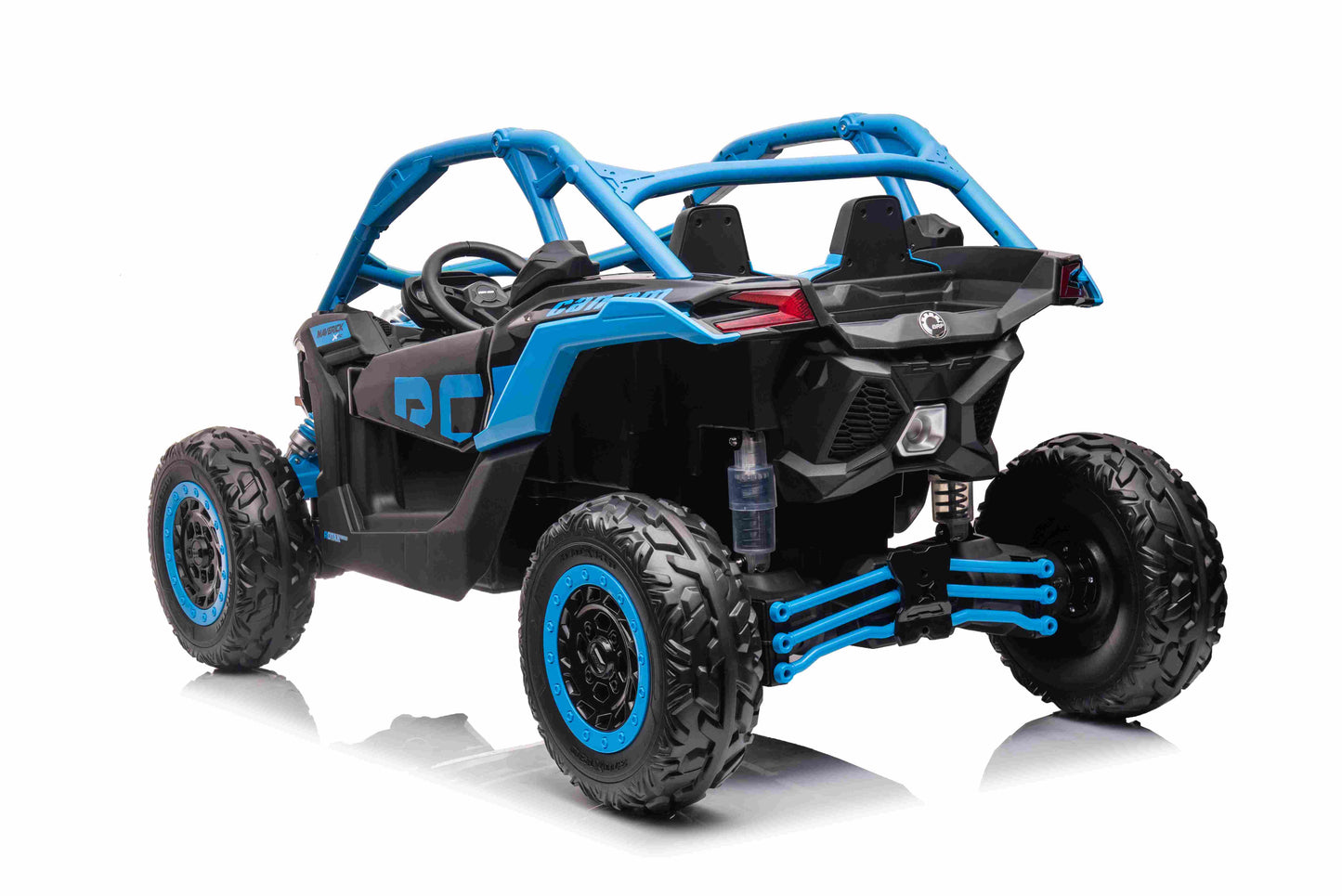 CanAm MAVERICK UTV - BLUE| 48V | 4WD | 2 Seater | Leather Seat | EVA Wheel | RC