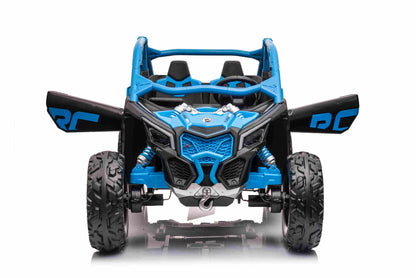 CanAm MAVERICK UTV - BLUE| 48V | 4WD | 2 Seater | Leather Seat | EVA Wheel | RC