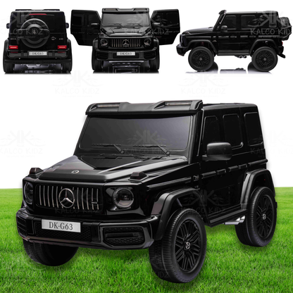 MERCEDES G63 AMG XXL - Black | 48V | 2 Seater | Removable Tablet | Leather Seat | RC