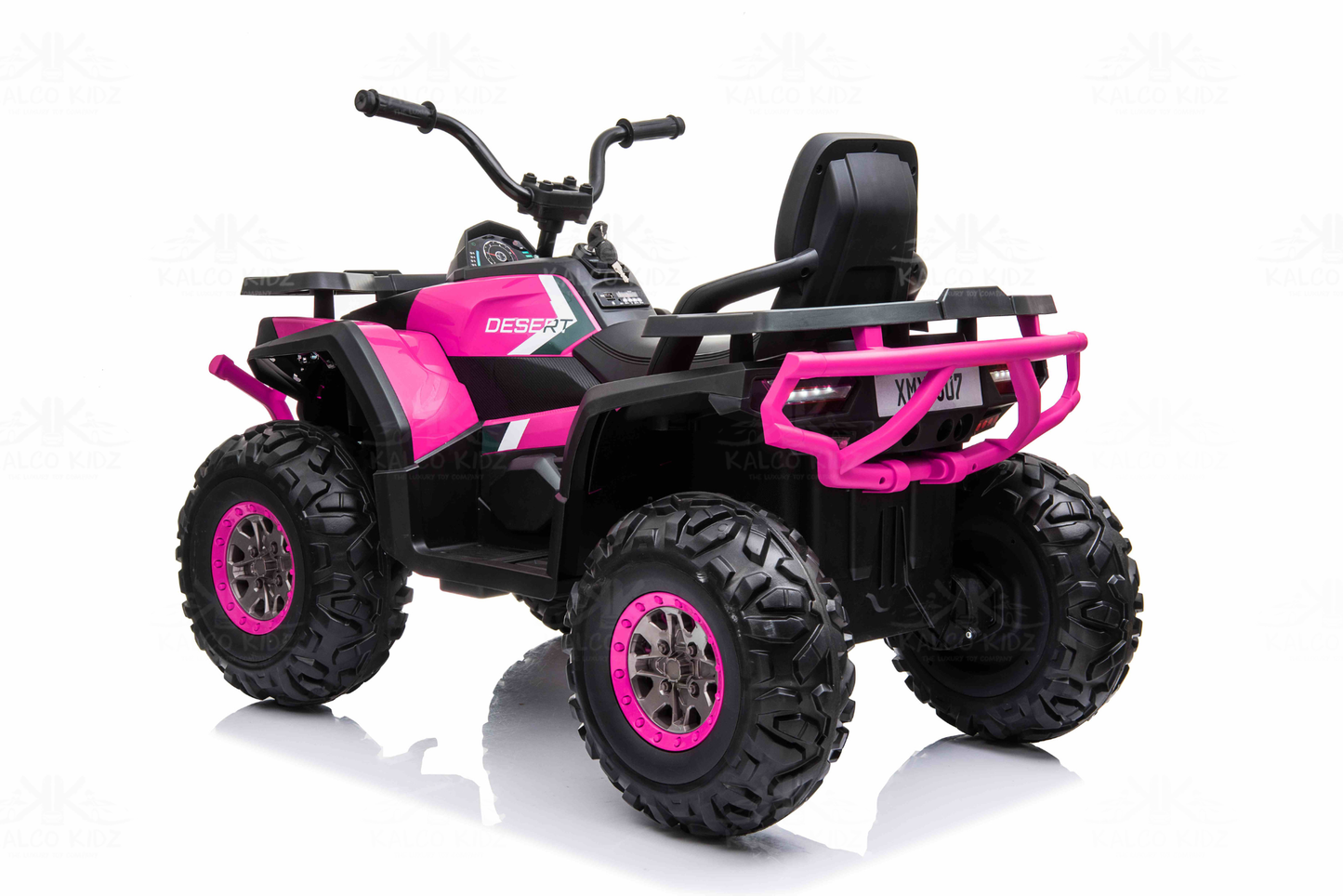 XMX QUAD BIKE ATV - Pink | 24V | Leather Seat | EVA Wheels