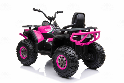 XMX QUAD BIKE ATV - Pink | 24V | Leather Seat | EVA Wheels