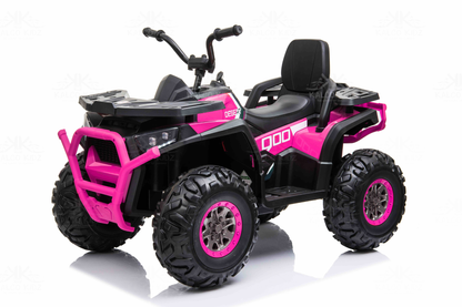XMX QUAD BIKE ATV - Pink | 24V | Leather Seat | EVA Wheels