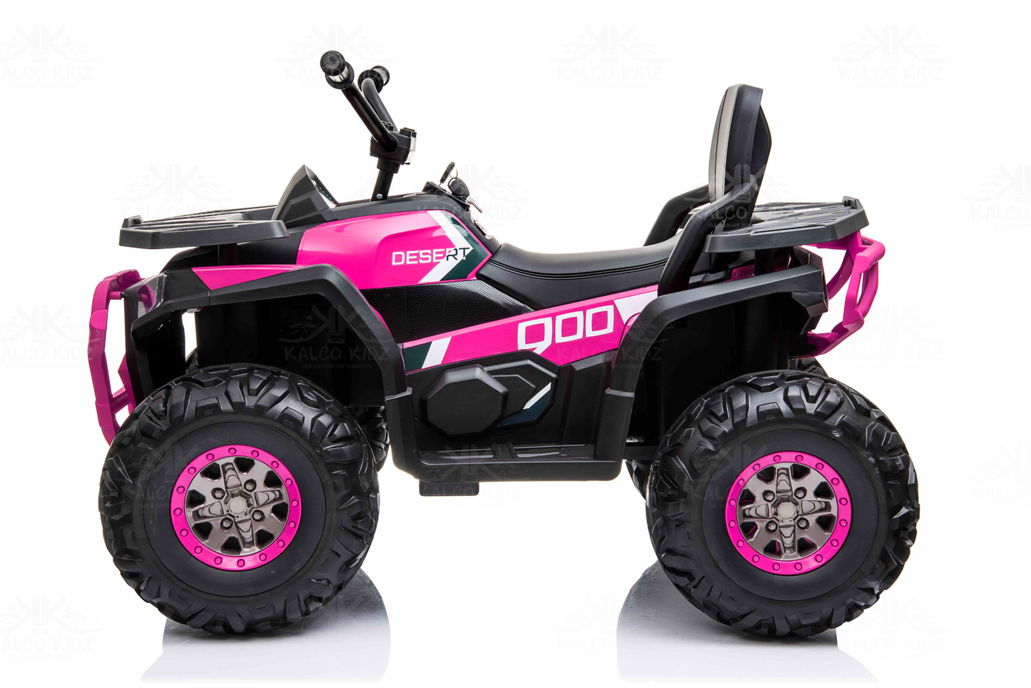 XMX QUAD BIKE ATV - Pink | 24V | Leather Seat | EVA Wheels