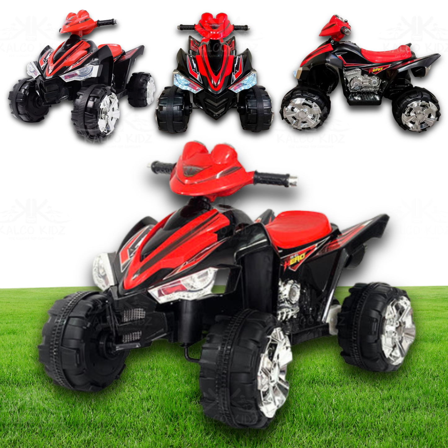 QUAD BIKE ATV - Red | 12V | Two Speed Options