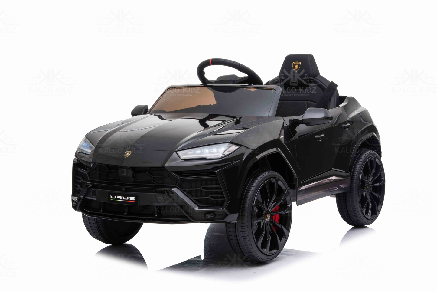LAMBORGHINI URUS - Black | 12V | Leather Seat | EVA Wheels | RC