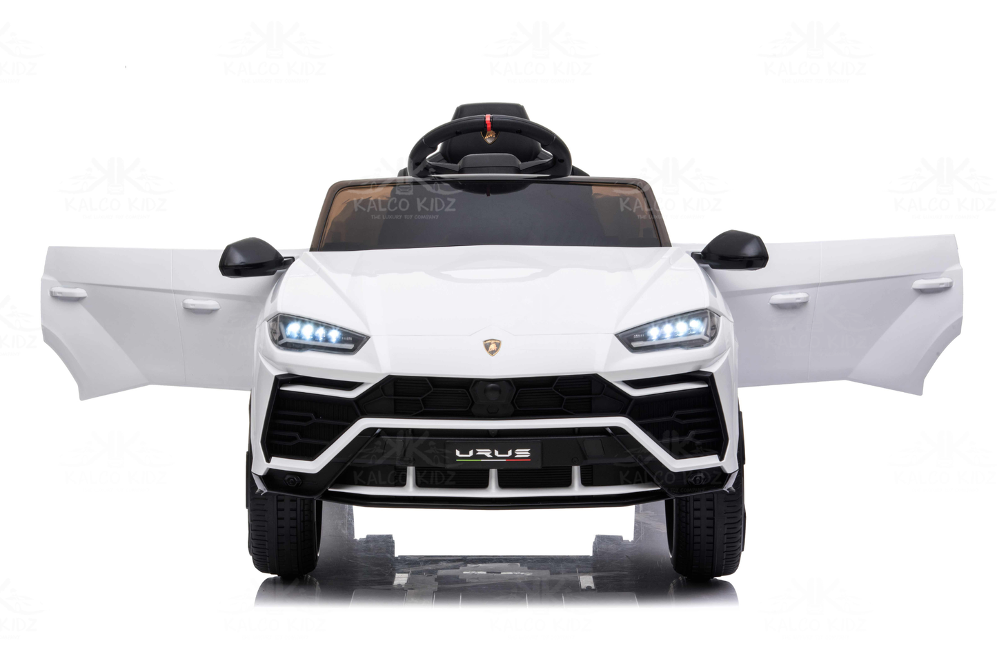 LAMBORGHINI URUS - White | 12V | Bluetooth Audio | Parental RC