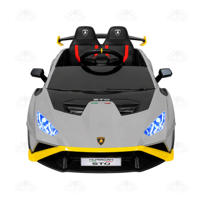 Lamborghini Huracan STO DRIFT - Grey | 24V | High Power | Leather Seat | EVA Wheels