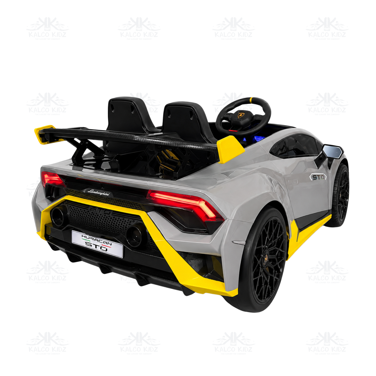 Lamborghini Huracan STO DRIFT - Grey | 24V | High Power | Leather Seat | EVA Wheels