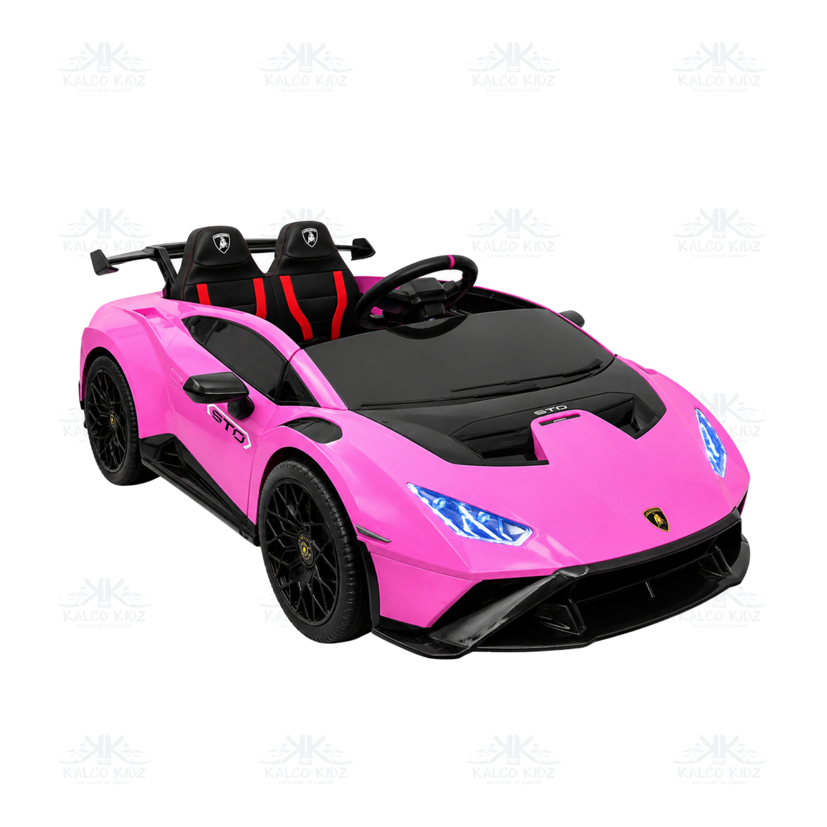 Lamborghini Huracan STO DRIFT - Blue | 24V | High Power | Leather Seat | EVA Wheels
