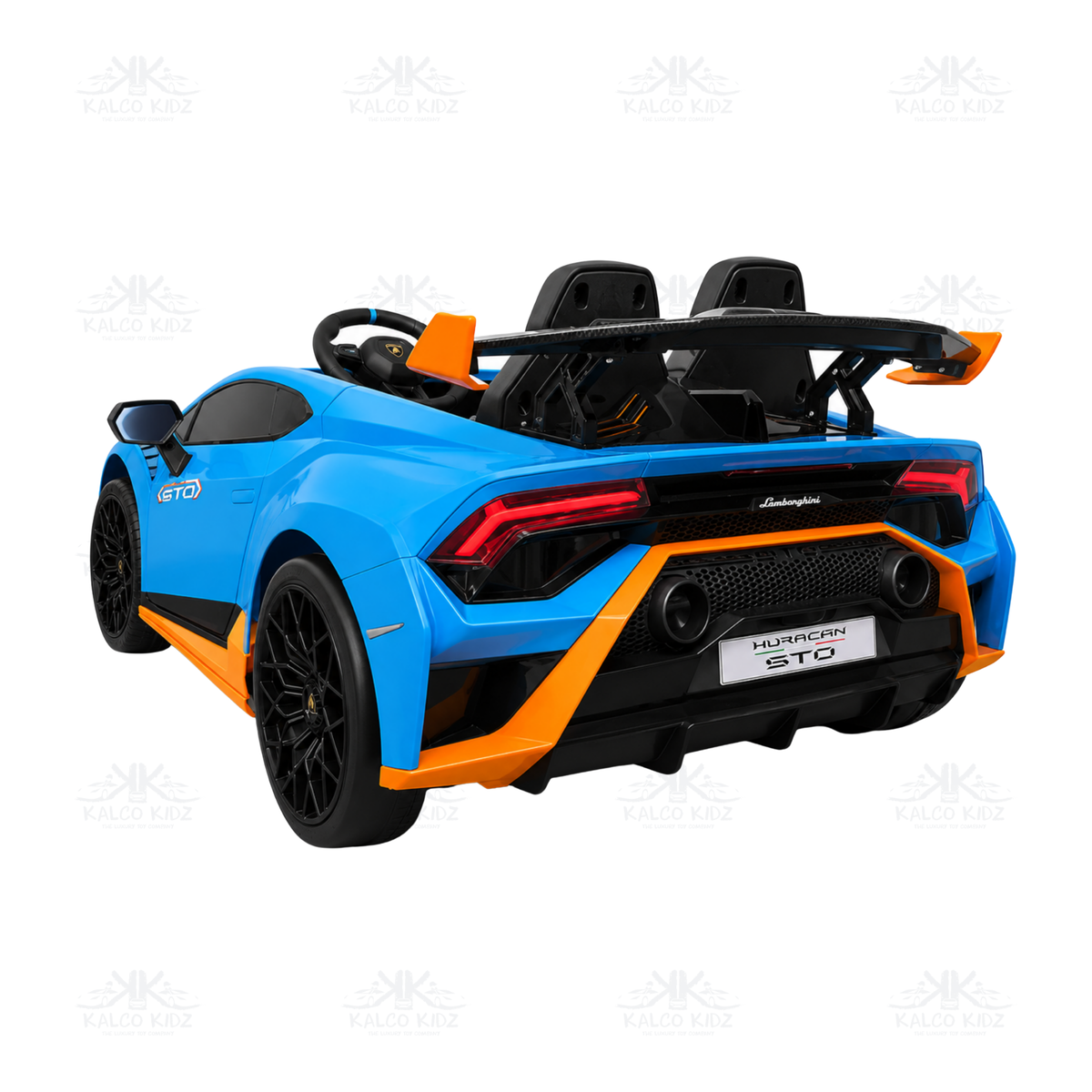 Lamborghini Huracan STO DRIFT - Blue | 24V | High Power | Leather Seat | EVA Wheels