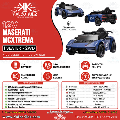 Maserati MCXtrema - Blue | 12V | RC