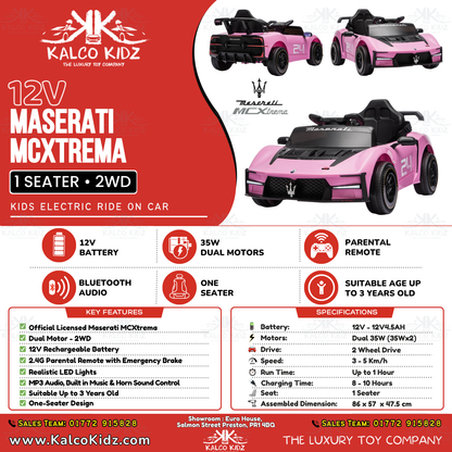 Maserati MCXtrema - Pink | 12V | RC