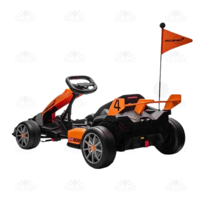 Mclaren Drift GO Kart - Orange | 24V | Adjustable Seat