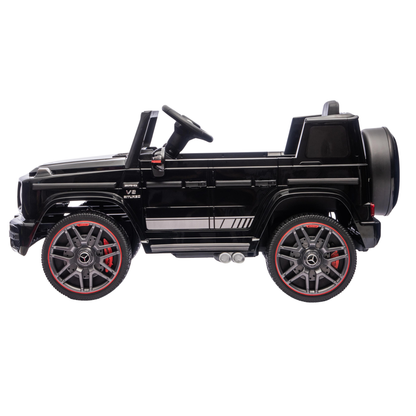 Mercedes-Benz AMG G63 - Black | 12V | Leather Seat | EVA Wheels | Parental RC