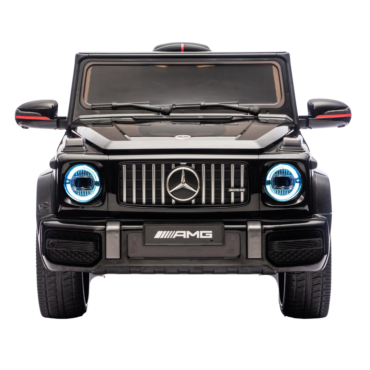 Mercedes-Benz AMG G63 - Black | 12V | Leather Seat | EVA Wheels | Parental RC