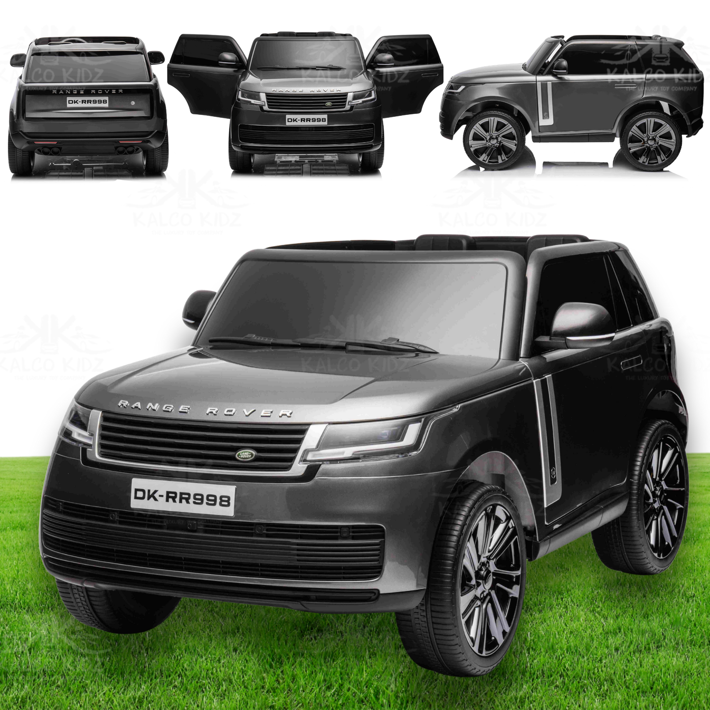 RANGE ROVER - Paint Grey | 24V | 2 Seater | MP4 | Leather Seat | EVA Wheel | RC