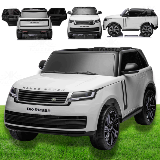 RANGE ROVER - White | 24V | 2 Seater | MP4 | Leather Seat | EVA Wheel | RC