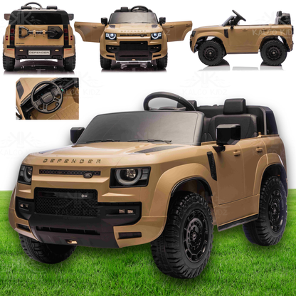 LAND ROVER OCTA DEFENDER - Champagne | 24V | Leather Seat | EVA Wheels | RC