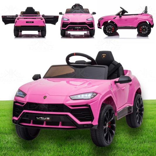 LAMBORGHINI URUS - Pink | 12V | Leather Seat | EVA Wheels | RC
