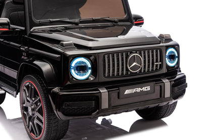 Mercedes-Benz AMG G63 - Black | 12V | Leather Seat | EVA Wheels | Parental RC